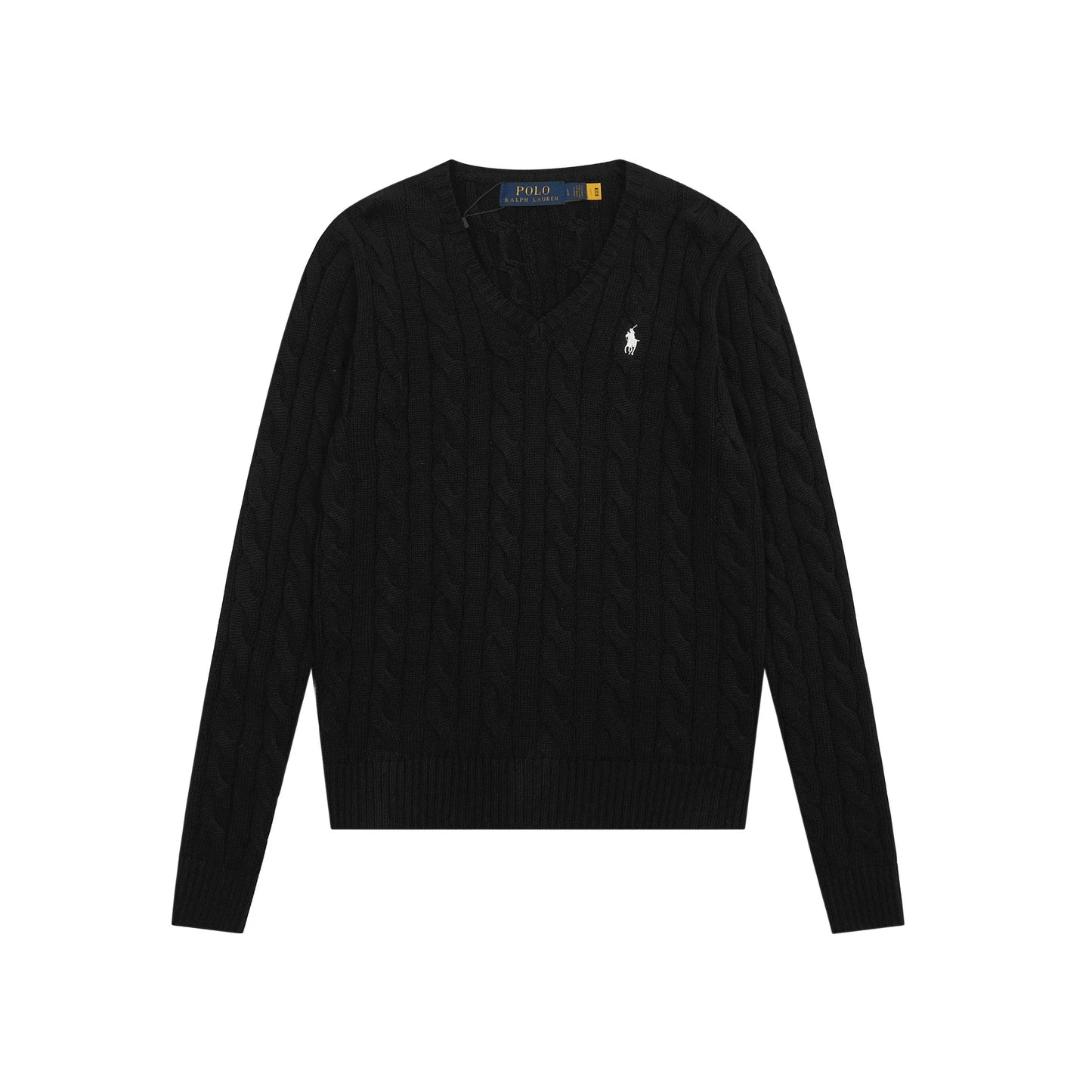 Polo Ralph Lauren V Neck Cable Knit Sweater