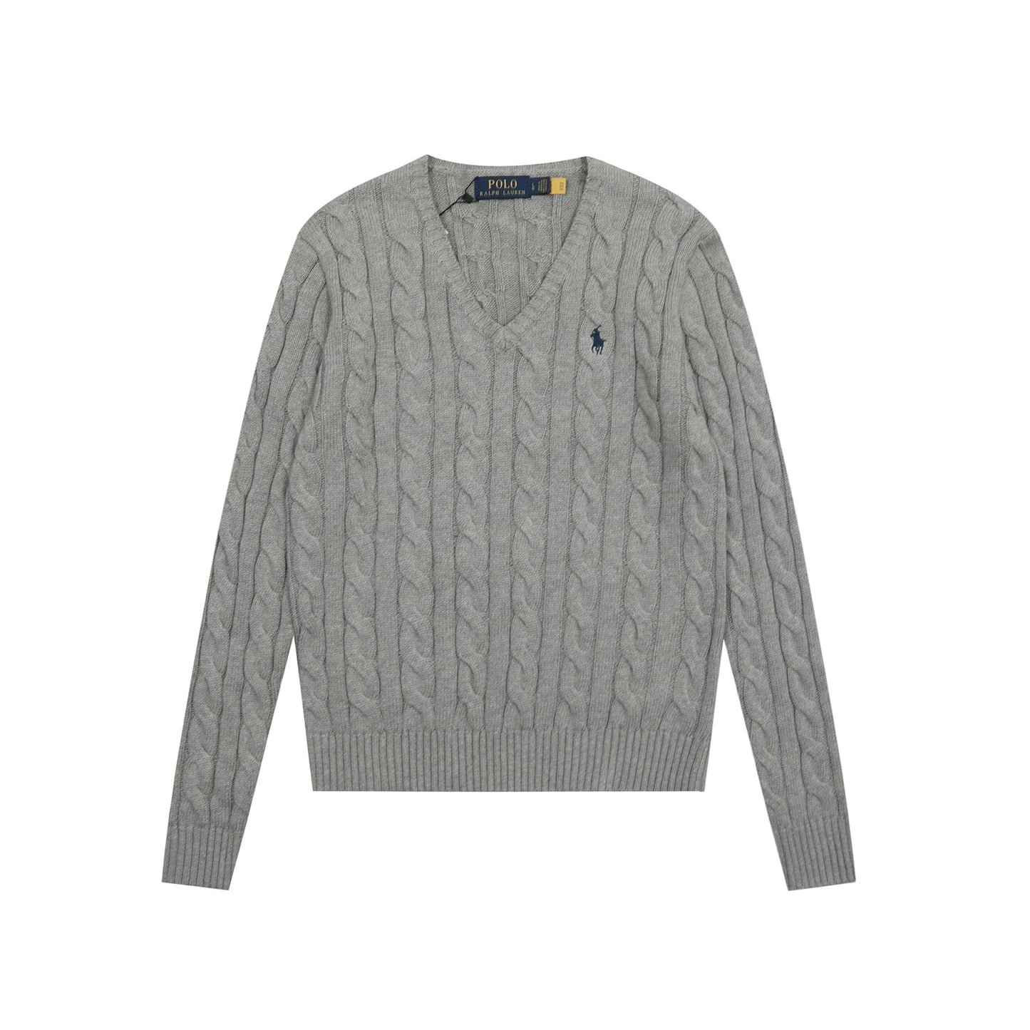 Polo Ralph Lauren V Neck Cable Knit Sweater